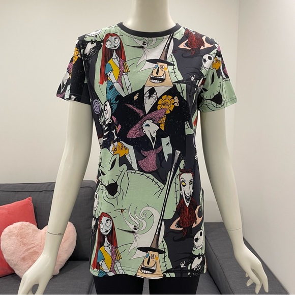 CAKEWORTHY Disney Tim Burton's The Nightmare Before Christmas Tee Size Small - Picture 11 of 15
